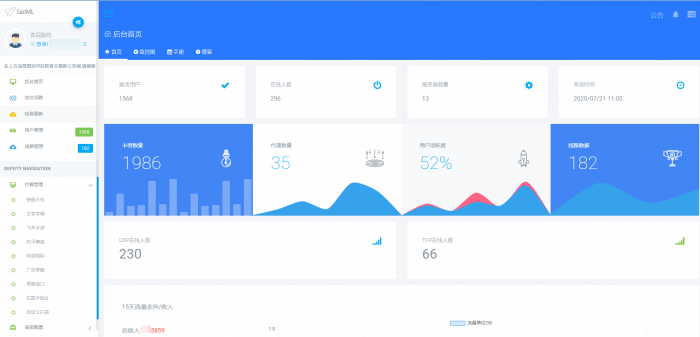 图片[1]-自建防封系统源码,带用户控制面板可商用-希音出海