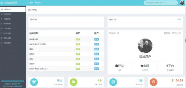 最新夸克自助建站系统 全开源无后门-希音出海