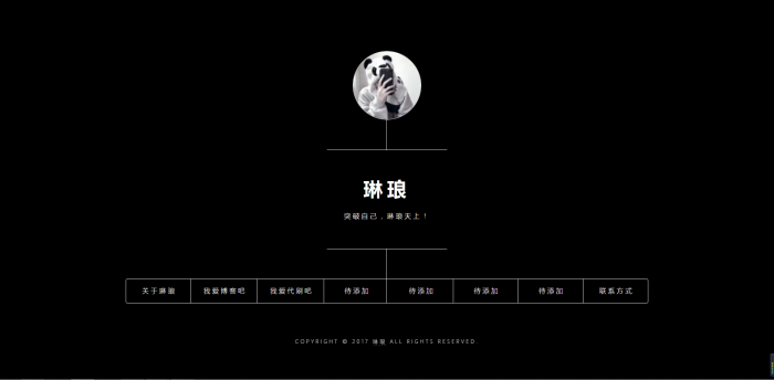 图片[2]-5款简洁的个人主页源码-希音出海