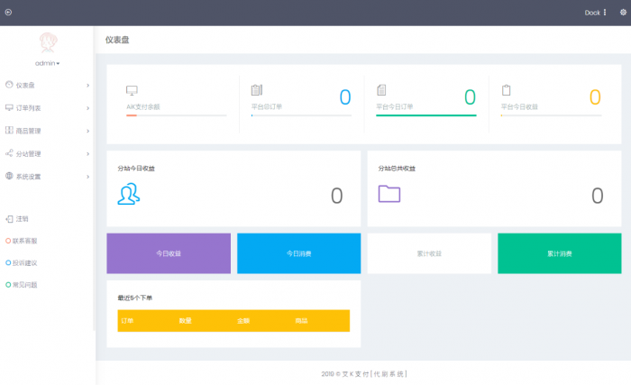 图片[1]-自助下单Ds主站系统可开分站对接艾K支付带视频教程-希音出海