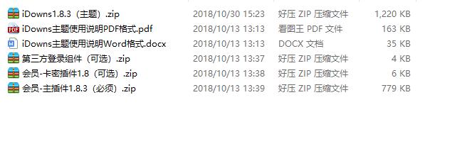 图片[1]-wordpress主题 iDowns V1.8.4 最新版 带会员管理 卡密插件-希音出海
