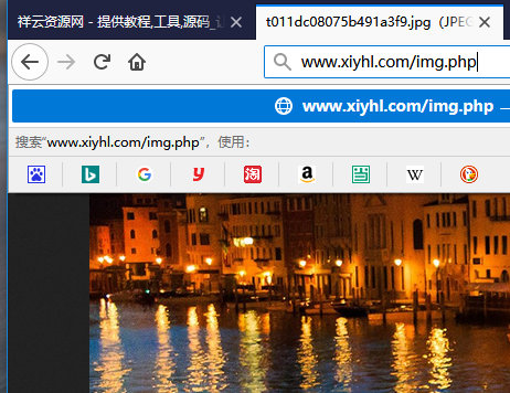 图片[1]-随机背景图接口PHP源码-希音出海