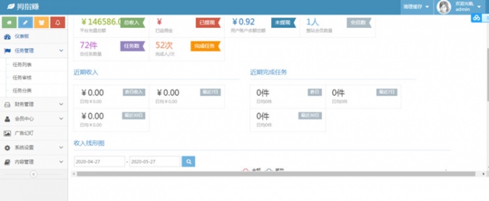 价值588元的Thinkphp框架拇指赚点赞任务平台源码 对接第三方支付点赞任务平台-希音出海