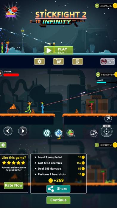 火柴人闯关游戏 坚持决斗2-希音出海