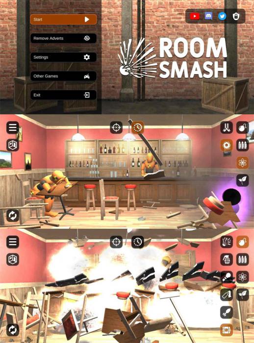 放松解压游戏 房间毁灭模拟器-希音出海