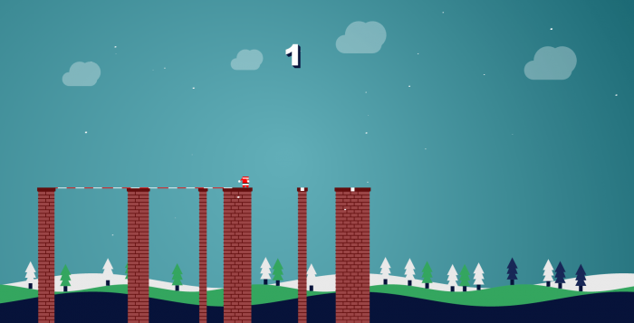 圣诞老人过悬崖小游戏源码-希音出海