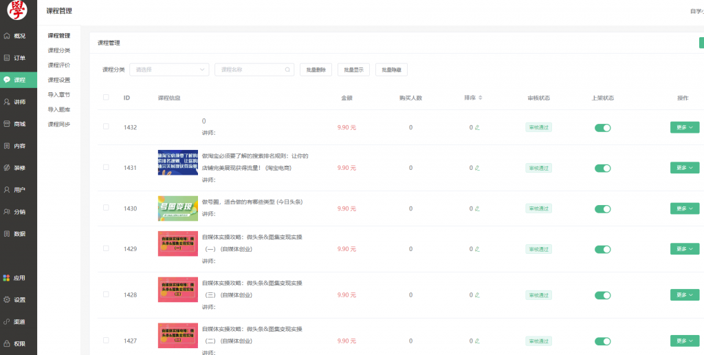 图片[4]-新版2021知识付费系统付费阅读小程序源码知识付费平台-希音出海