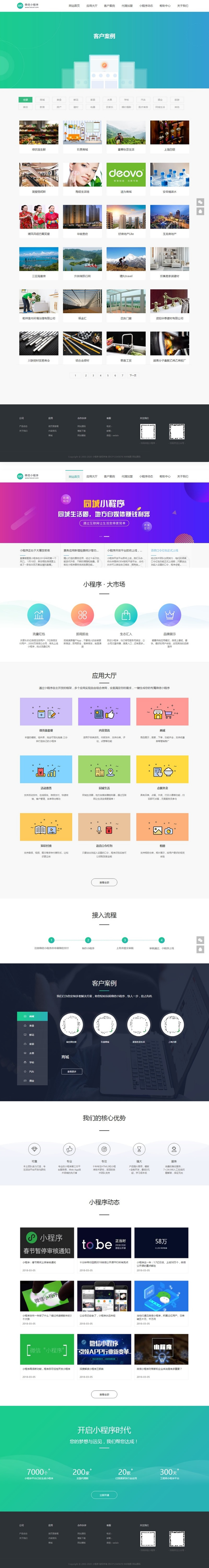 微信小程序开发代理展示销售网站源码（手机同步）产品介绍-希音出海