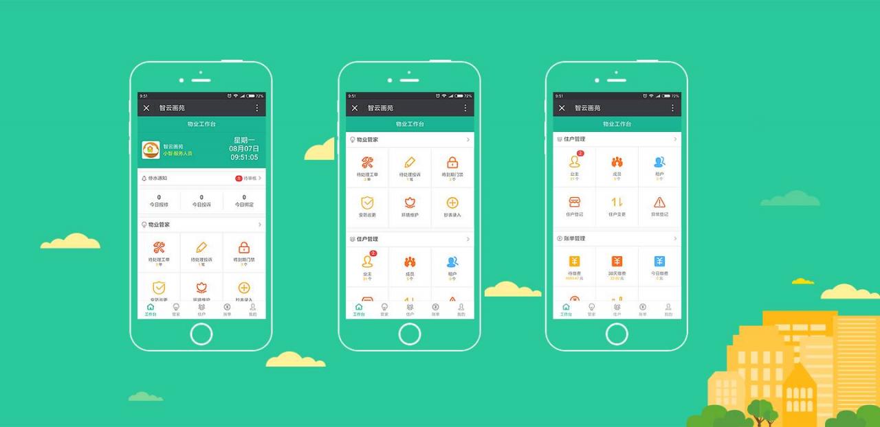 智云物业4.20+前端，物业小程序源码+前端+公众号-希音出海