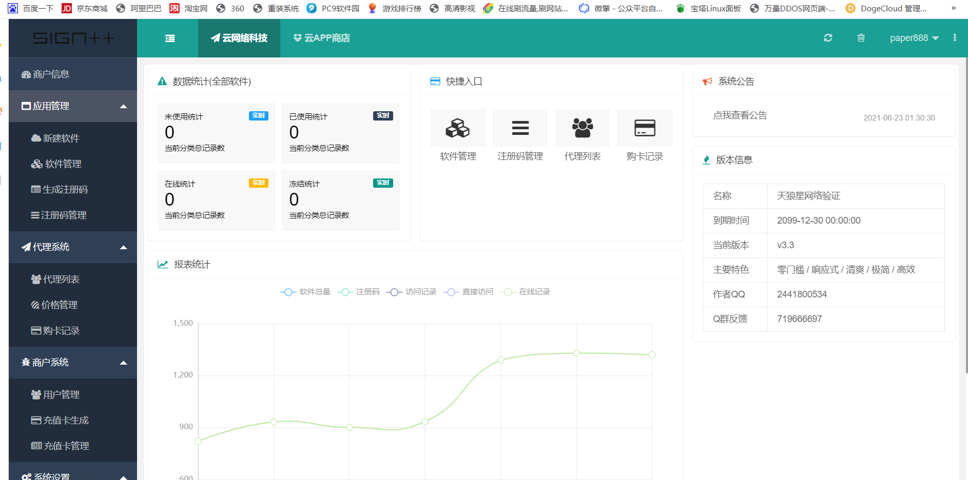图片[2]-【站长亲测】全网首发/天狼星网络验证源码/官方正版/内附搭建教程-希音出海