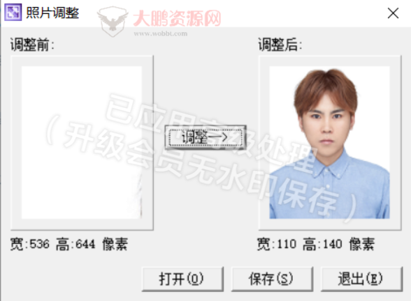 1寸相片调整单文件小工具-希音出海