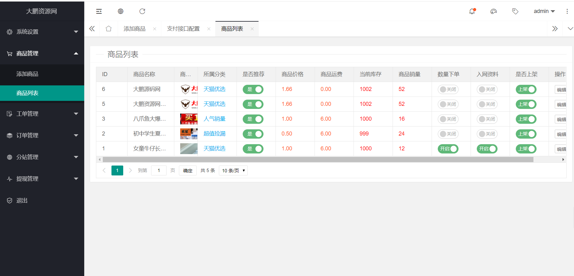 图片[4]-【时光君亲测修复版】2022最新H5手机微商城运营源码 简约轻量版 对接最新Z支付个人免签接口 带搭建教程-希音出海