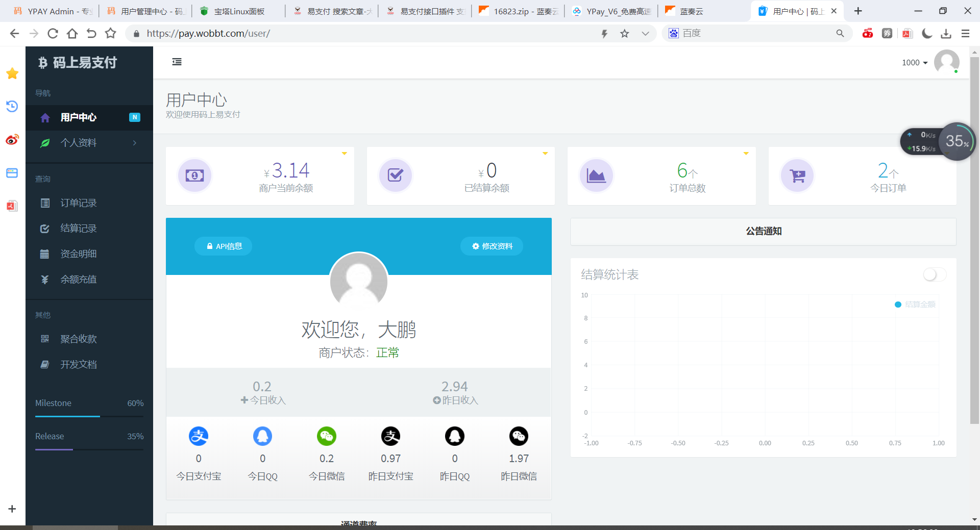 图片[3]-【时光君亲测】新版彩虹易支付源码多通道轮询一键对接、第三方支付、京东支付、免签约支付、聚合支付-希音出海