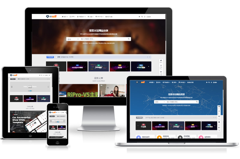 RiPro-V5主题激活版V7.1.3 RiPro-V5开心版WordPress-希音出海