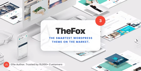 TheFox v3.9.63 - 响应式多用途 WordPress 主题 NULLED-希音出海