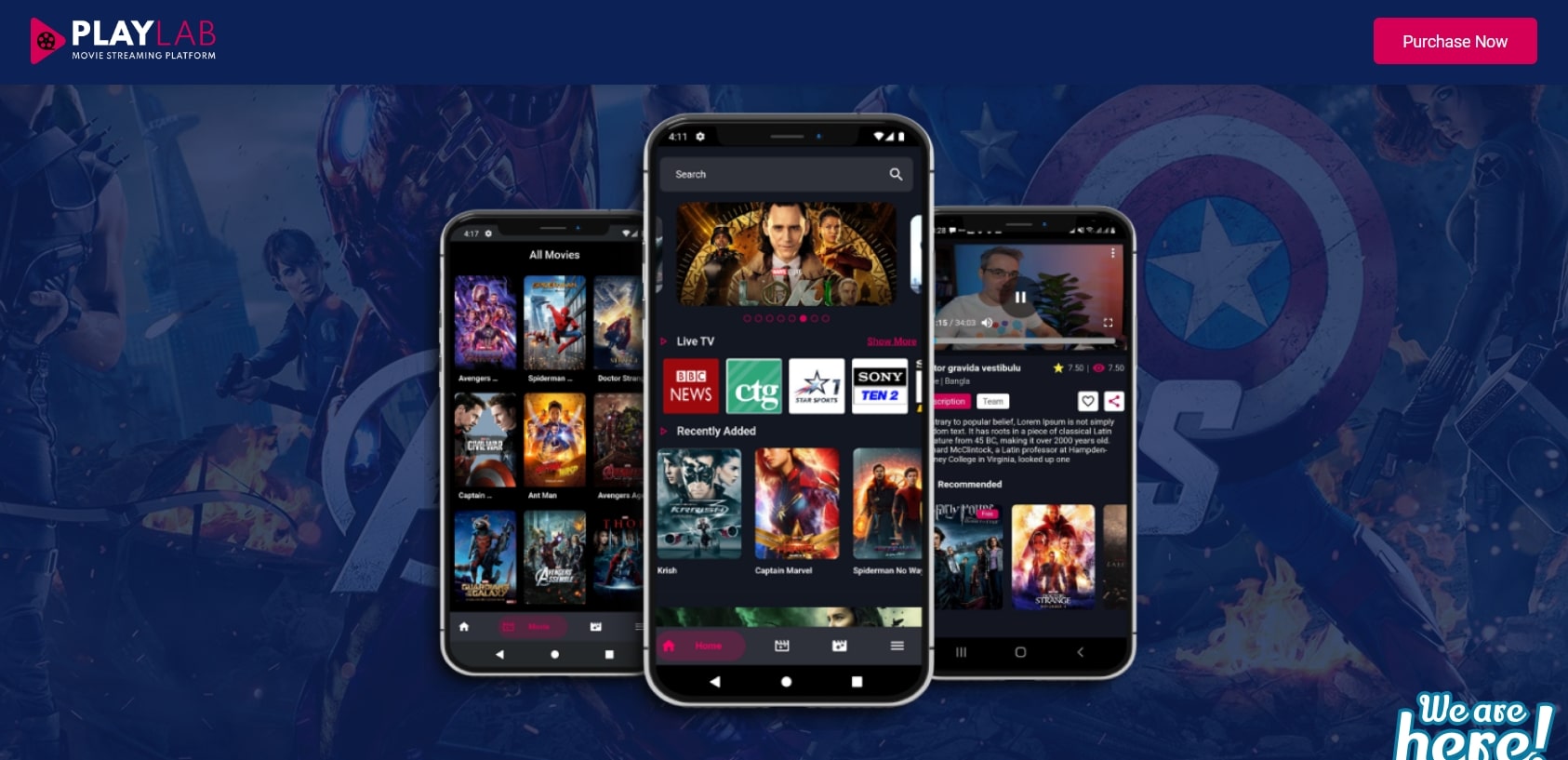  PlayLab v2.7 – 跨平台点播电影流媒体移动APP应用源码-希音出海