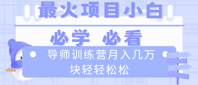 832.导师训练营互联网最牛逼的项目没有之一，新手小白必学，月入2万+轻轻松松-希音出海