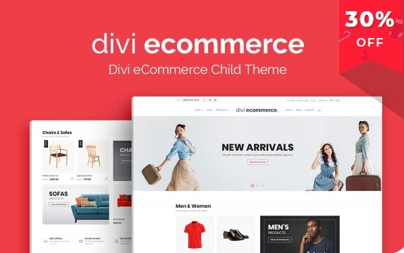 Divi Ecommerce v1.3.5 – Woocommerce Divi 子主题下载-希音出海