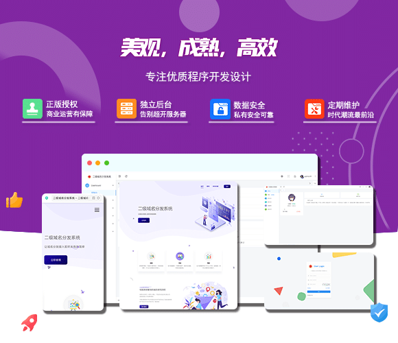 2024最新版守约者二级域名分发系统-希音出海